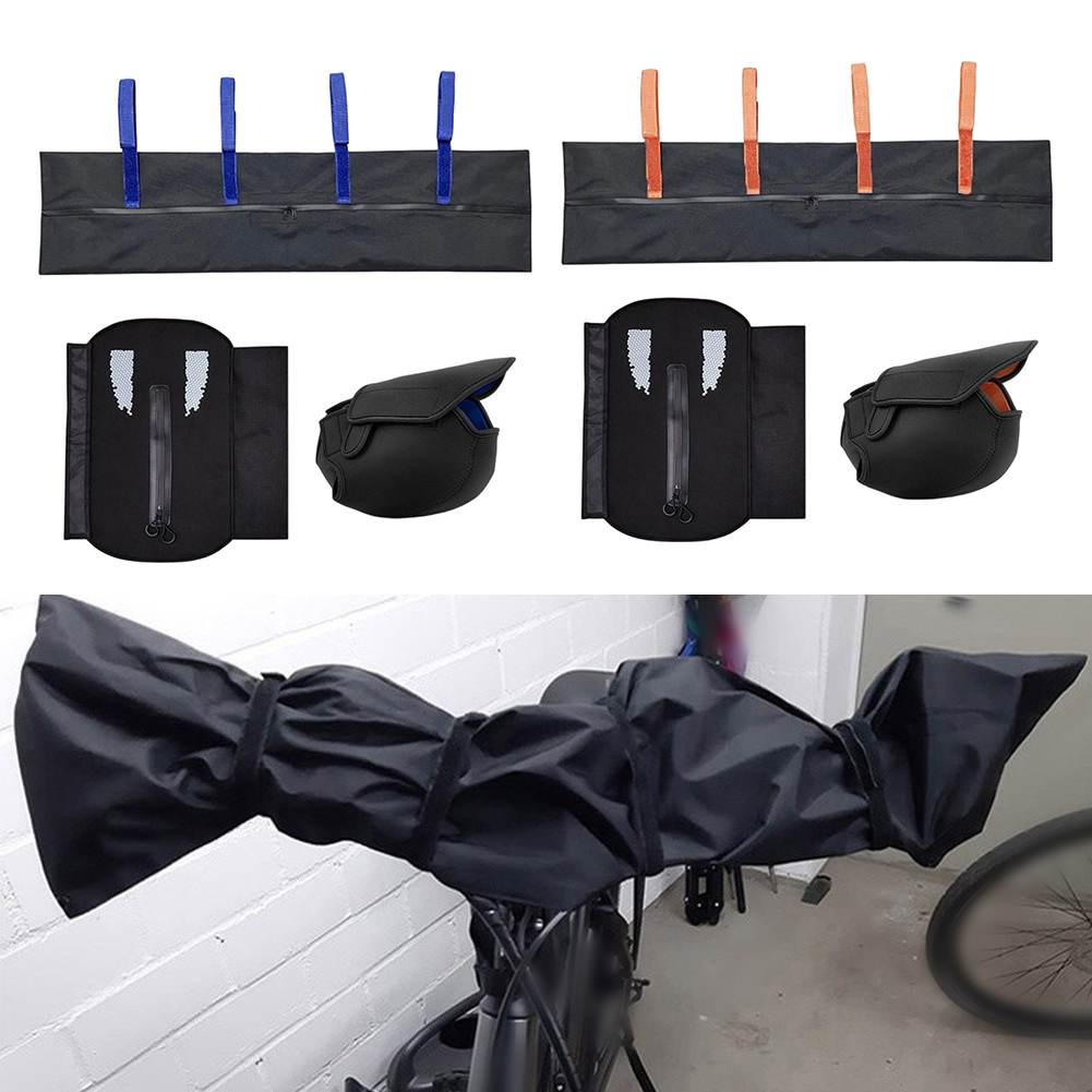 Waterproof Cycling Commute - مجموعة أغطية عاكسة للضوء للدراجات الكهربائية،