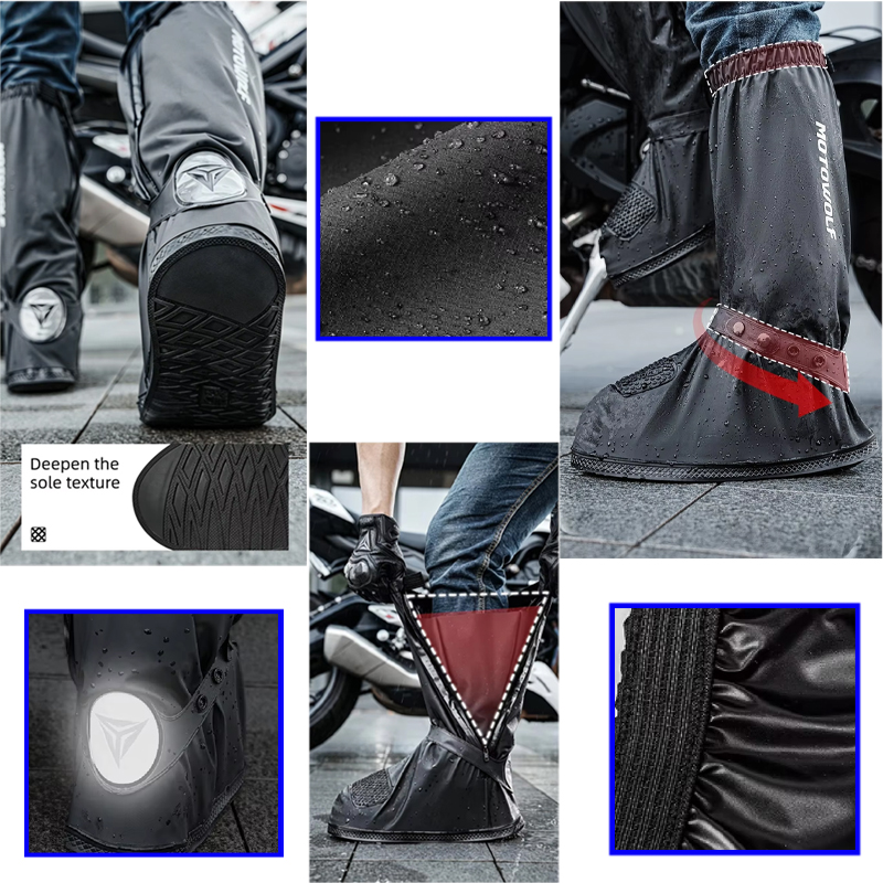 أغطية أحذية مقاومة للمطر قابلة - مراجعة Cycling Commute Shoes وسعره