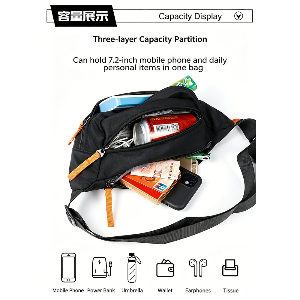 حقيبة خصر للدراجات النارية هون - مراجعة Waterproof Cycling Commute وسعره