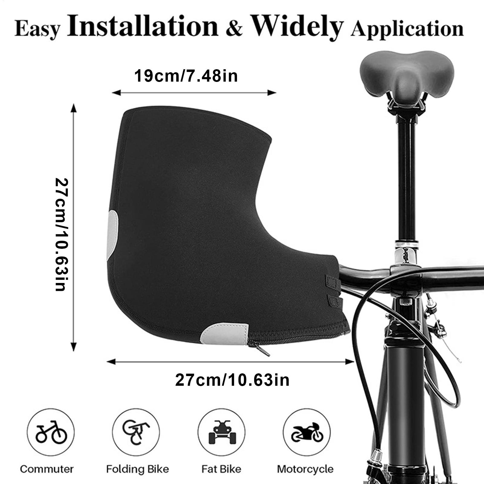 قفازات مقود الدراجة المقاومة ل - مراجعة Waterproof Cycling Commute وسعره