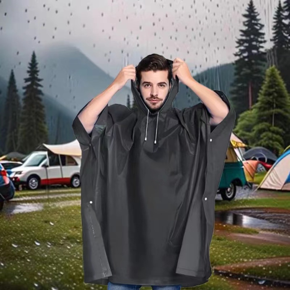 معطف مطر بغطاء رأس مقاوم للماء - مراجعة Cycling Rain Jacket Commute وسعره