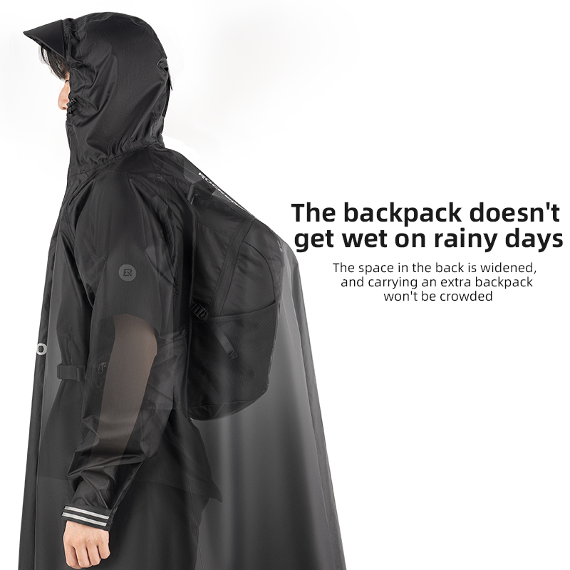 ROCKBROS دراجة معطف واق من الم - مراجعة Cycling Commuter Rain Jacket وسعره